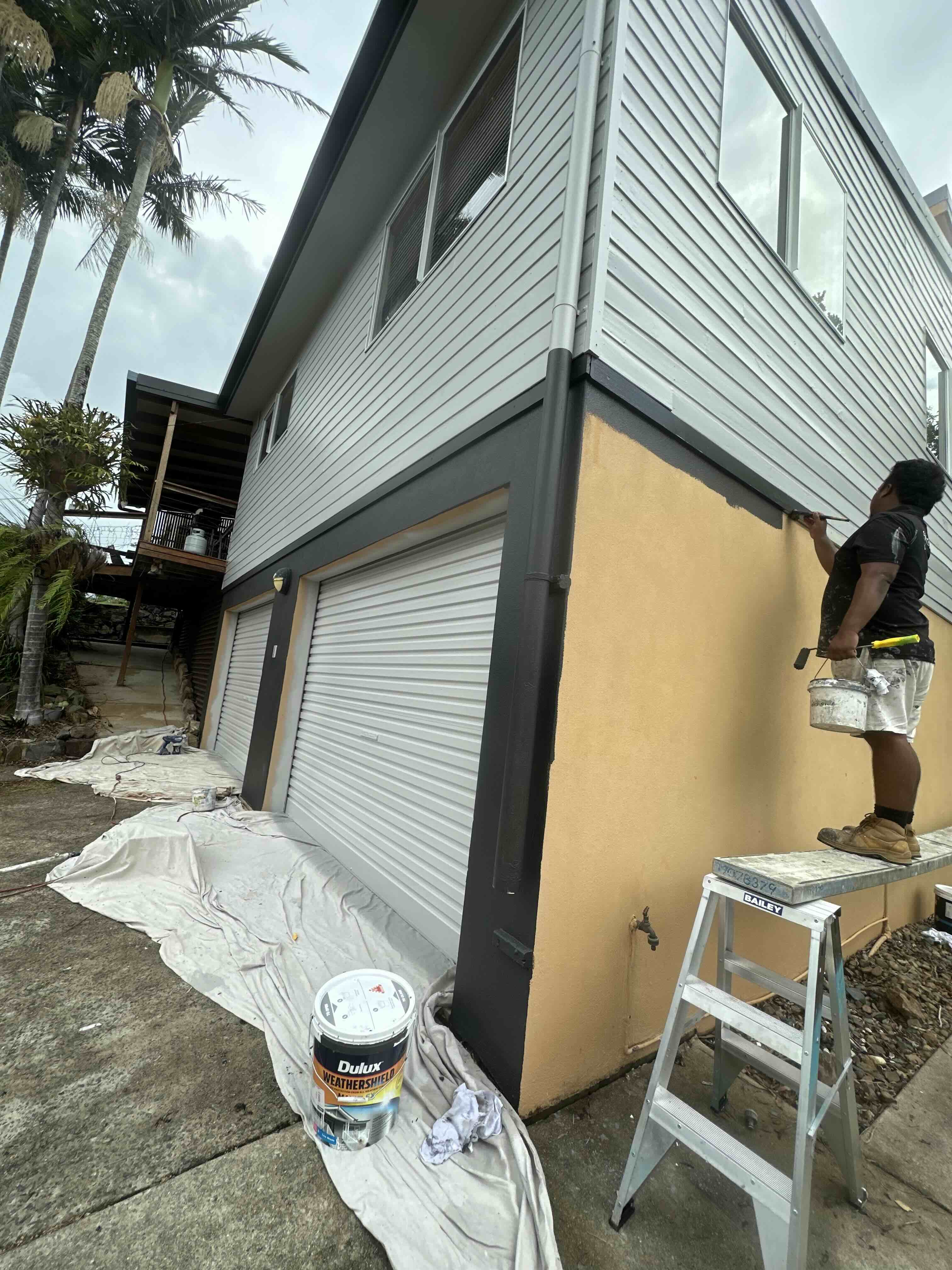 Wambiri exterior paint project
